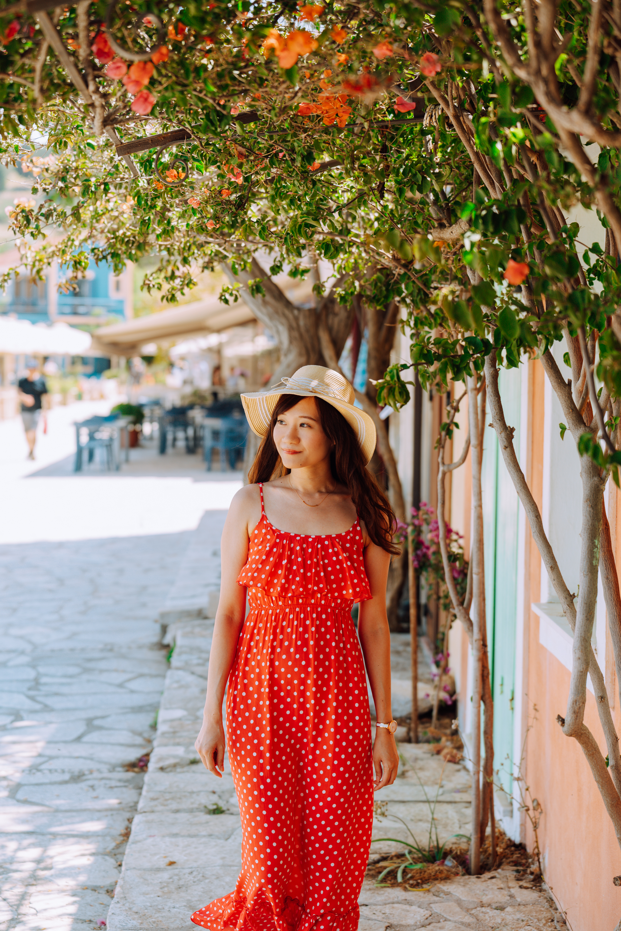 photoshoot kefalonia lady